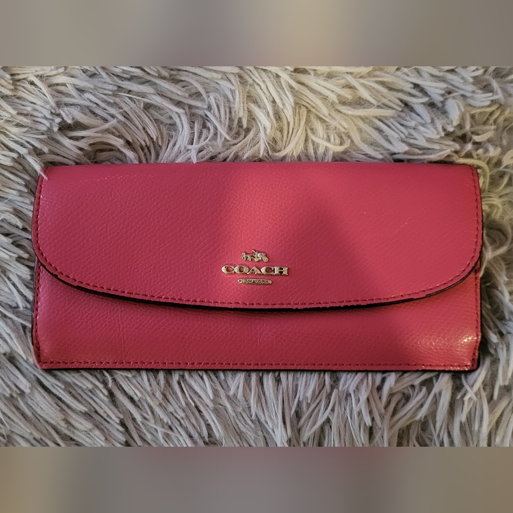COACH Hot Pink Wallet